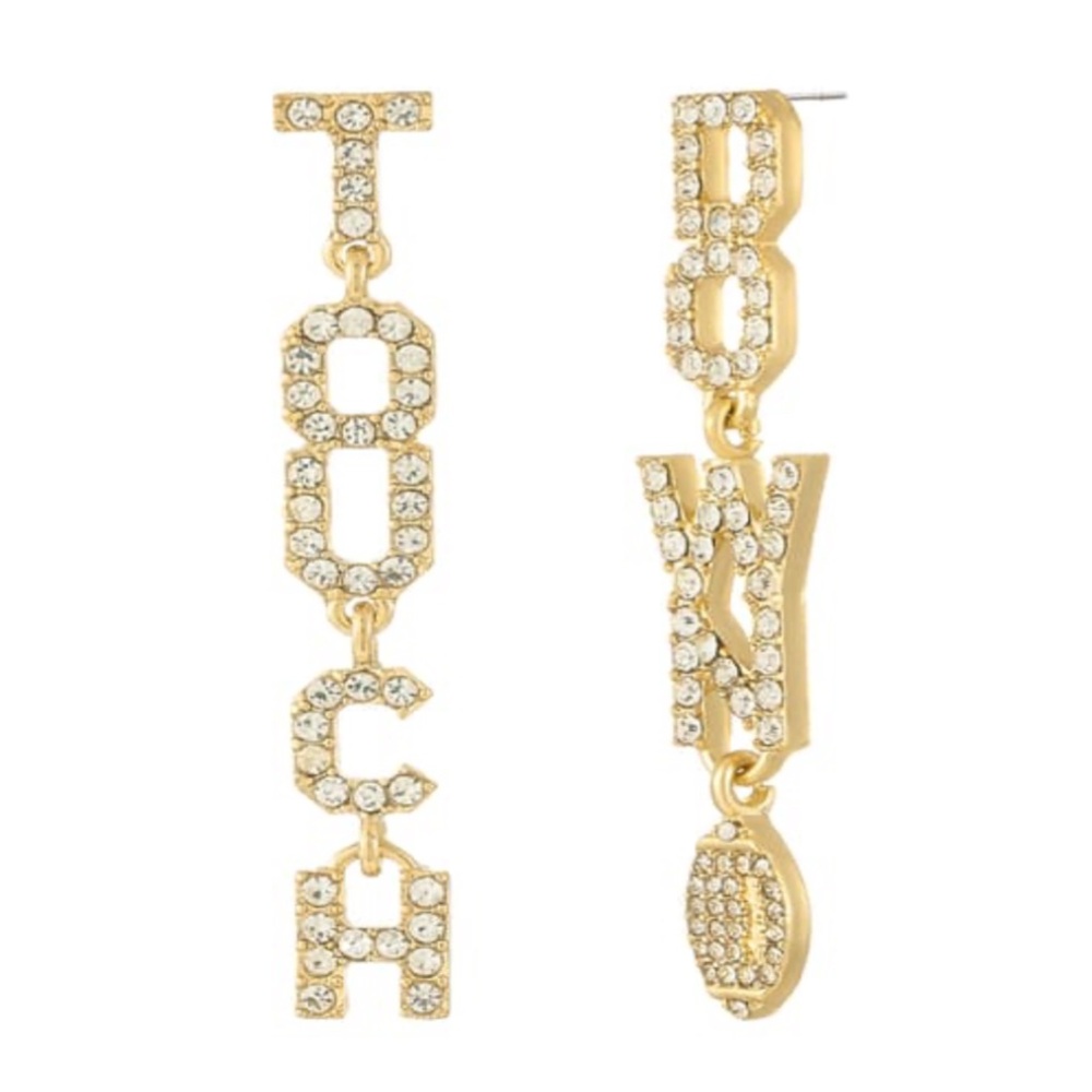 🏈Ashley Cooper™ Gold-Tone Touch Down Football Dangle Earrings🏈
